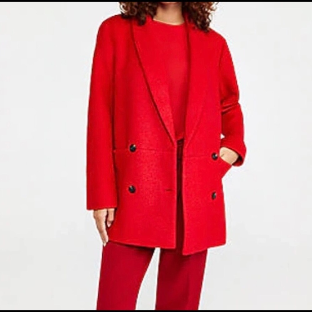 ANN TAYLOR SHAWL COLLAR COCOON COAT SIZE LARGE